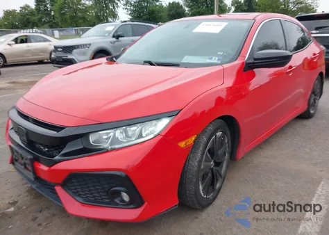 2017 Honda Civic Ex-L from USA, damaged, VIN SHHFK7H75HU203668